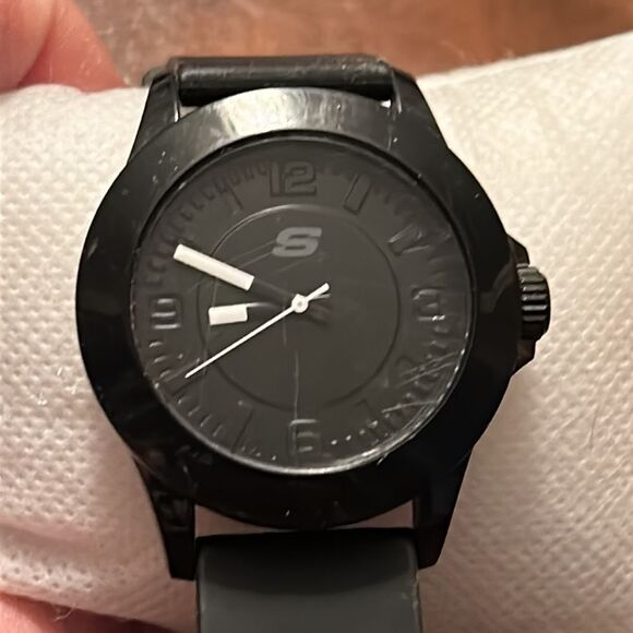 Skechers Women's SR6024 Analog Display Quartz Black Watch - Picture 2 of 3